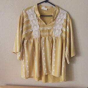 Vici Orange Creek los angeles Boho top